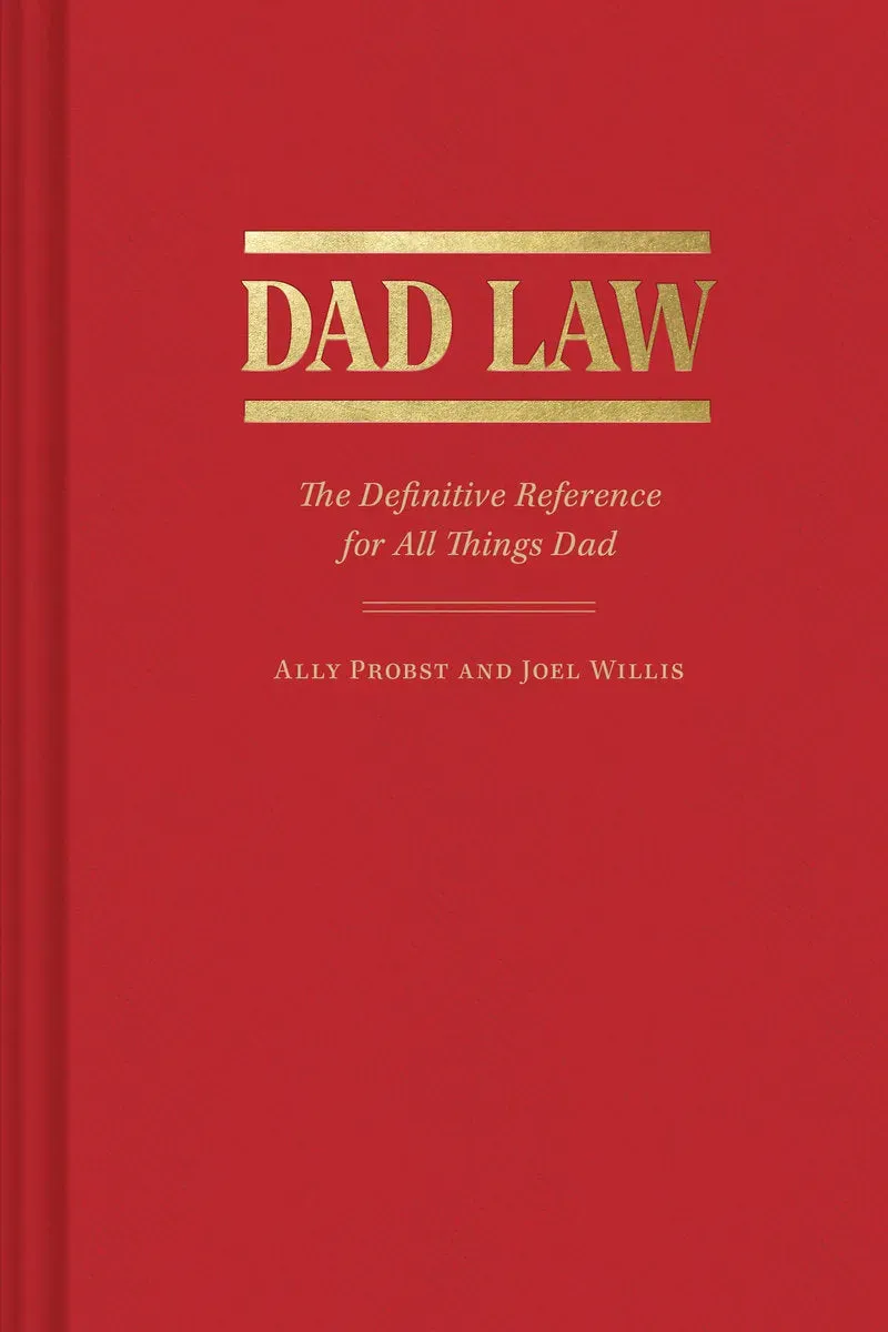 Chronicle Books Dad Law innbundet humorbok pappa