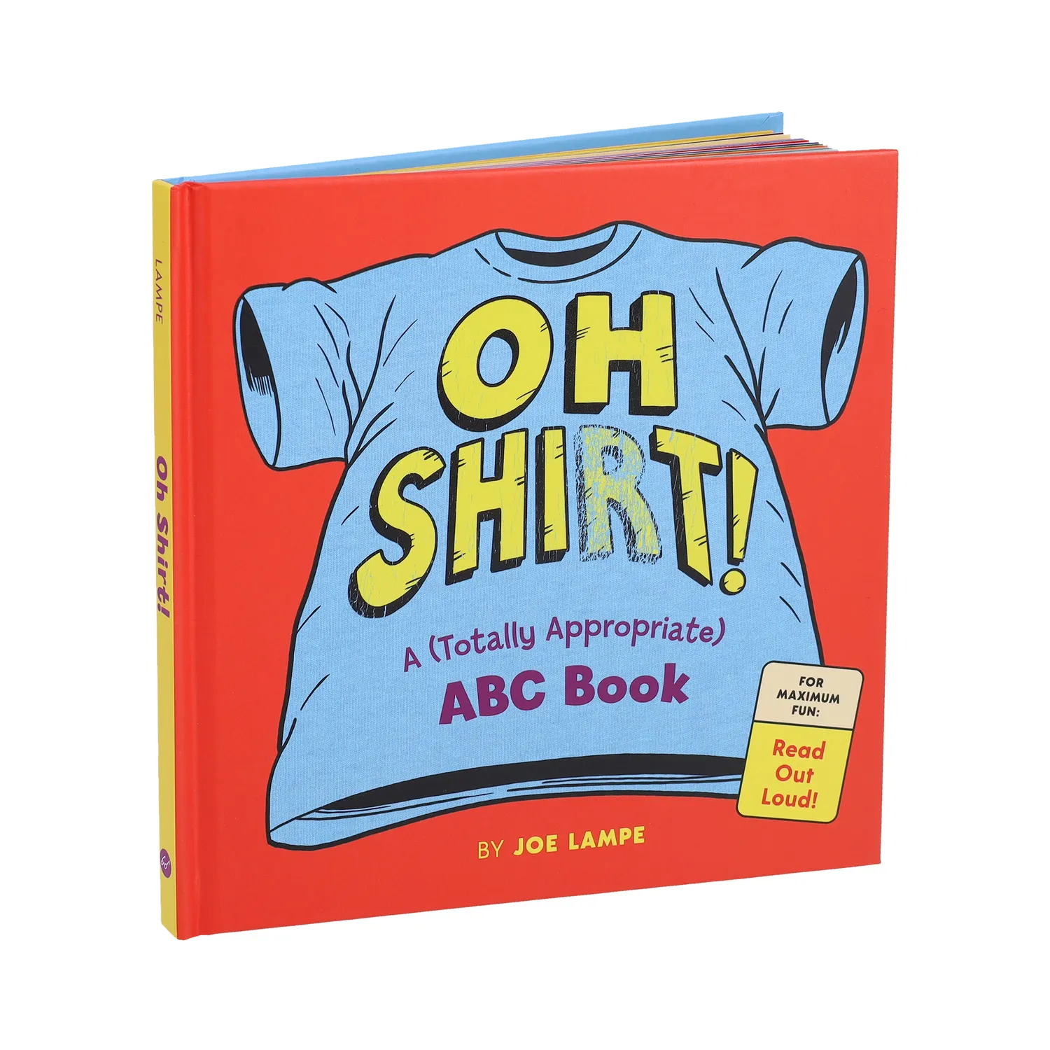 Abrams Oh Shirt ABC innbundet bildebok humor