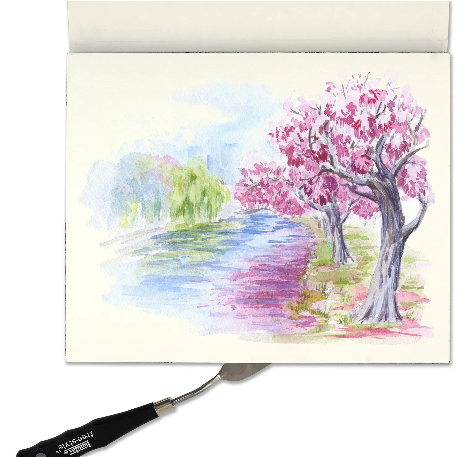 Peter Pauper Press Studio Series Watercolor akvarellblokk 20 ark