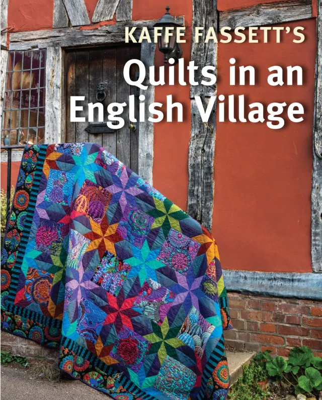 Kaffe Fassett Quilts in an English Village quiltebok heftet