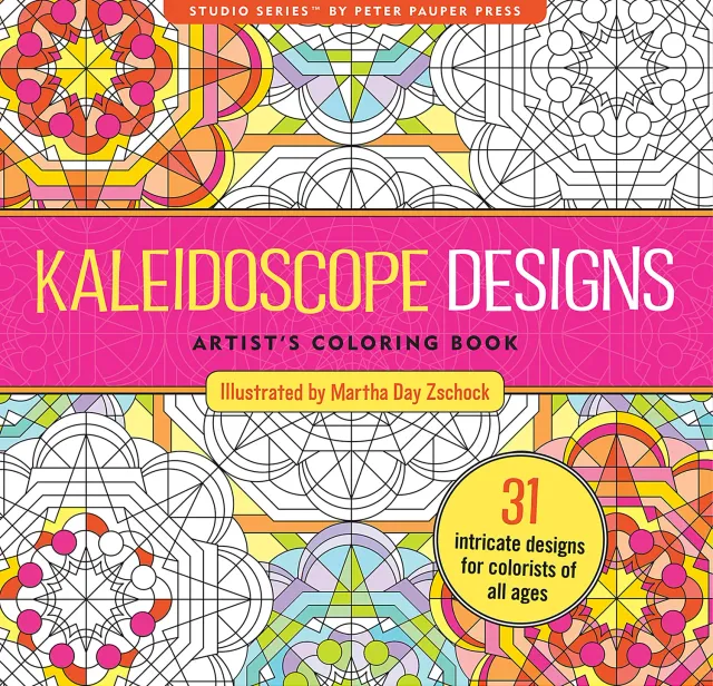 Peter Pauper Press Kaleidoscope Designs Artist's Coloring Book fargebok
