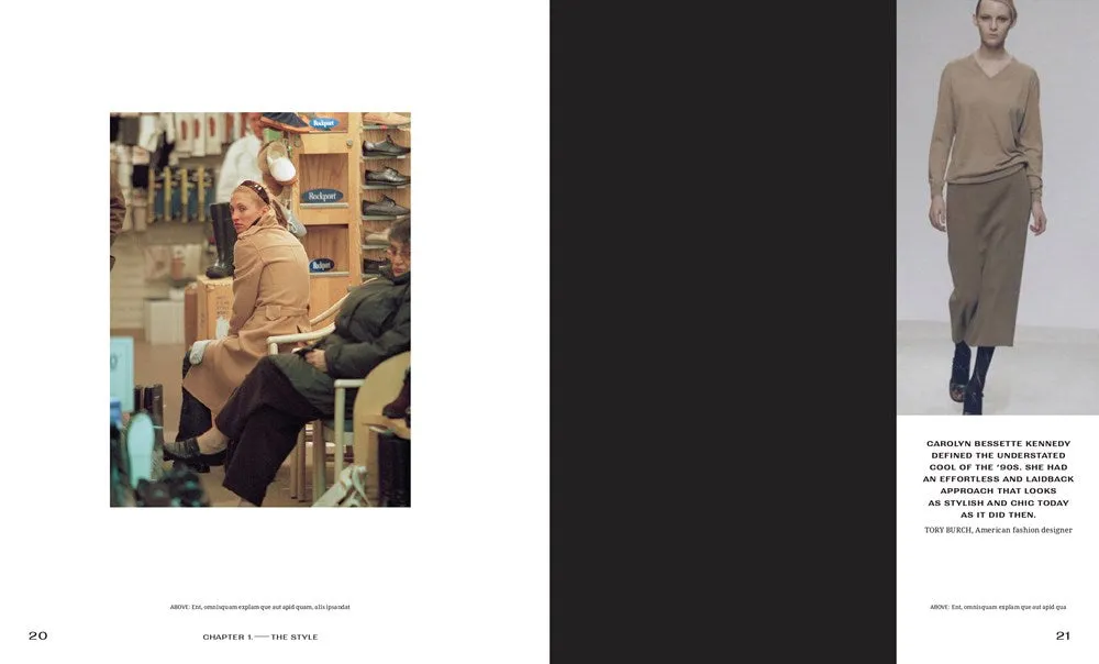 Abrams and Chronicle CBK Carolyn Bessette Kennedy A Life in Fashion innbundet bok mote