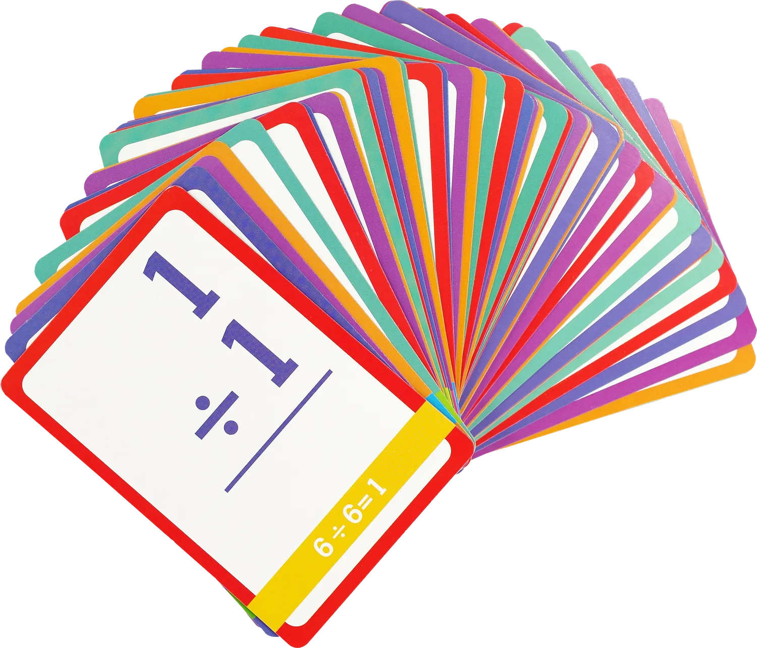 Peter Pauper Press Division Flash Cards divisjon 55 kort