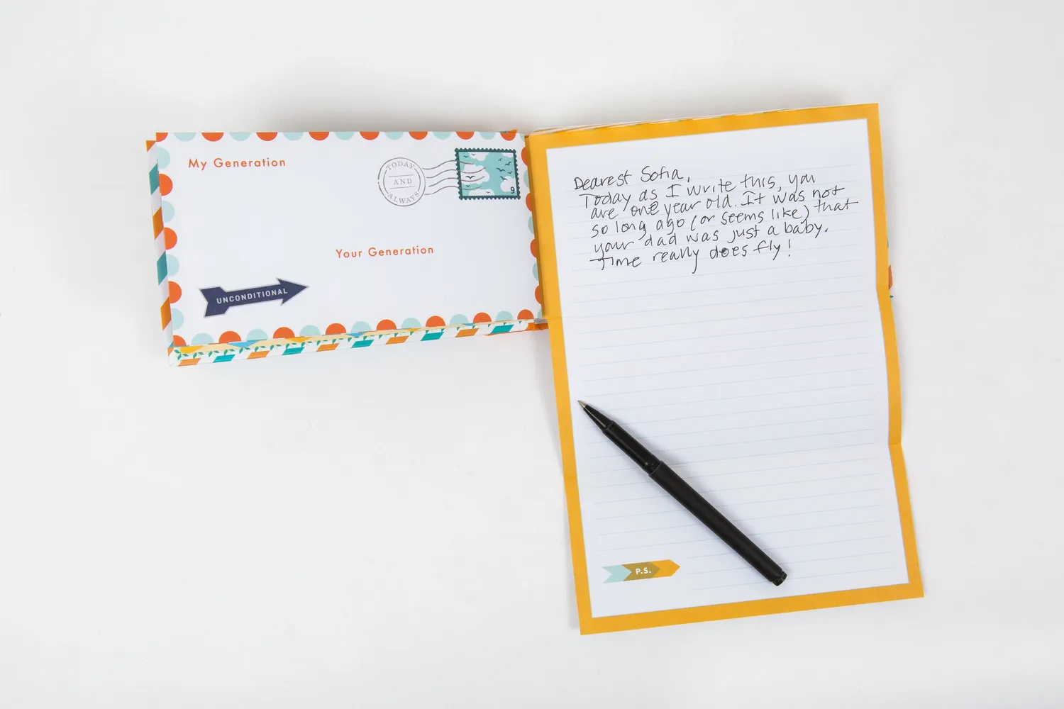 Chronicle Letters to My Grandchild minnebok 12 brev