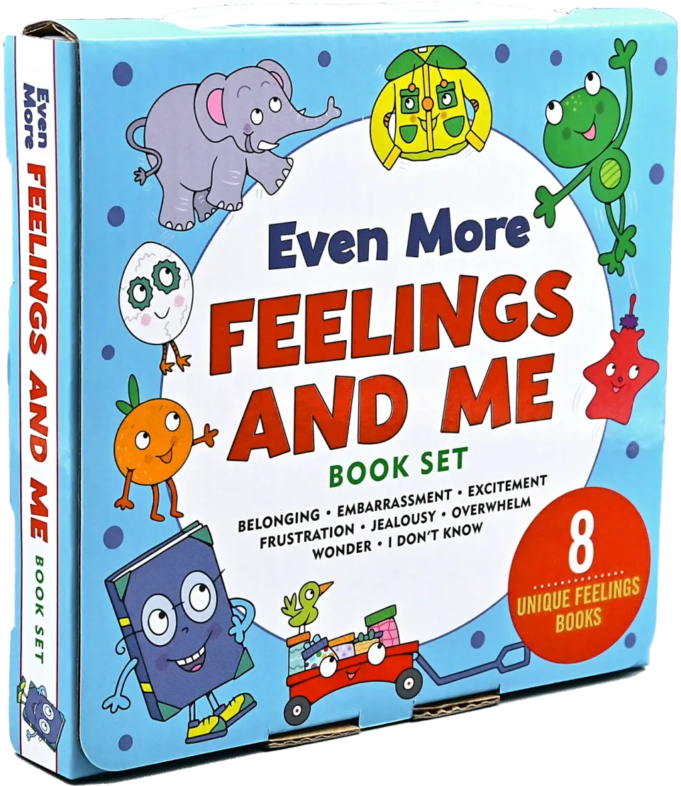 Peter Pauper Press Even More Feelings and Me boksesett 8 bøker