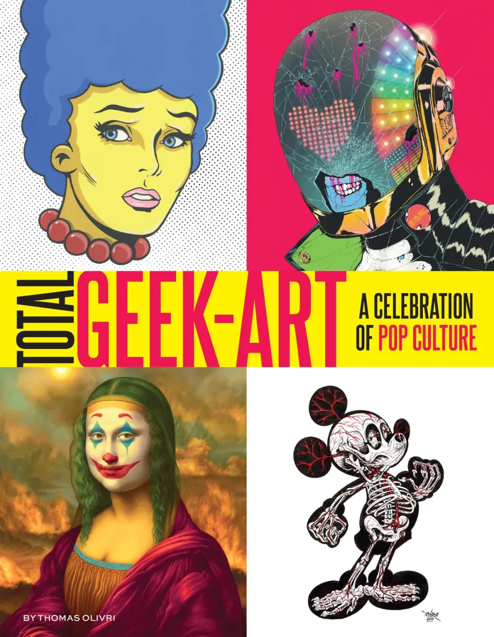 Total Geek-Art popkultur kunstbok pocket samling