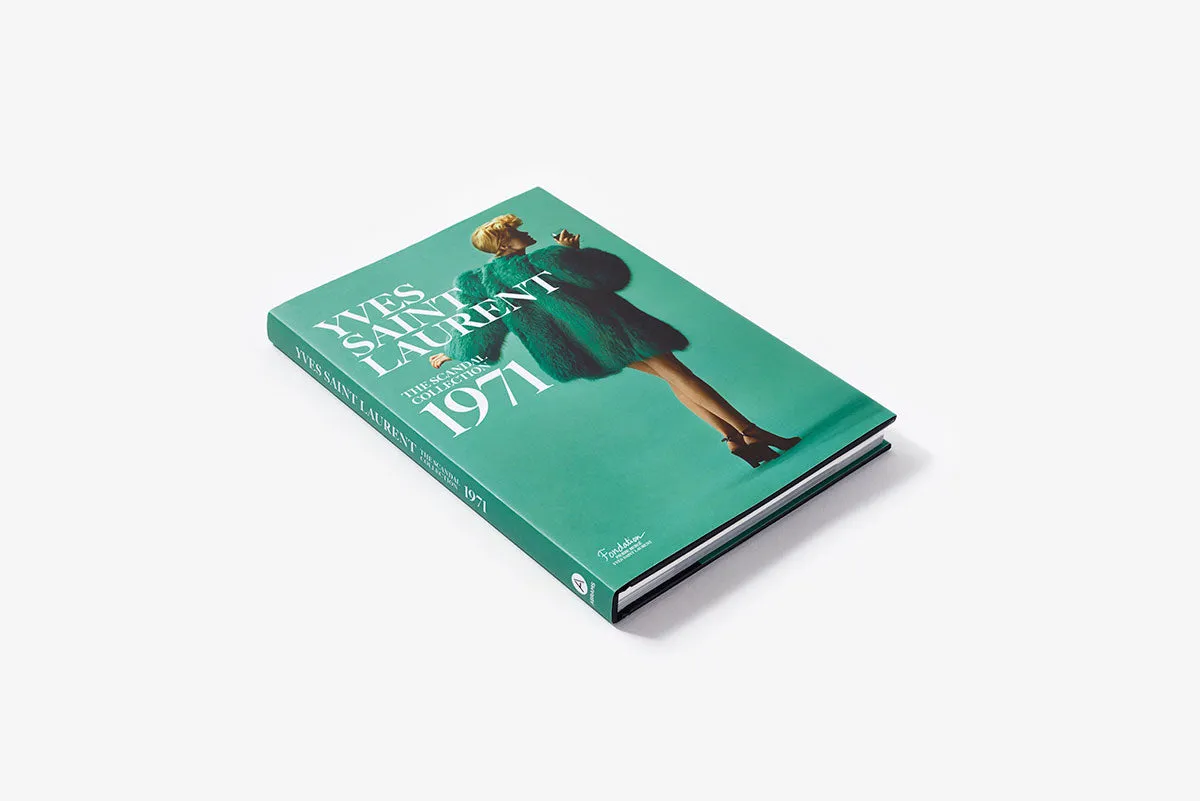 Abrams Yves Saint Laurent The Scandal Collection 1971 innbundet motebok