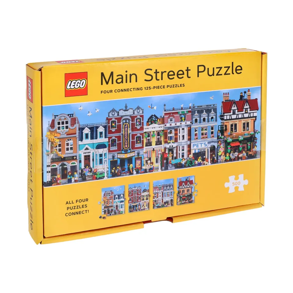 LEGO Main Street puslespill 4x125 brikker gave