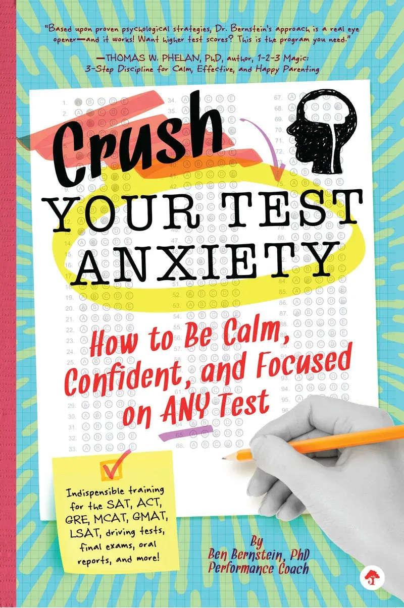Ben Bernstein Crush Your Test Anxiety pocketbok eksamen