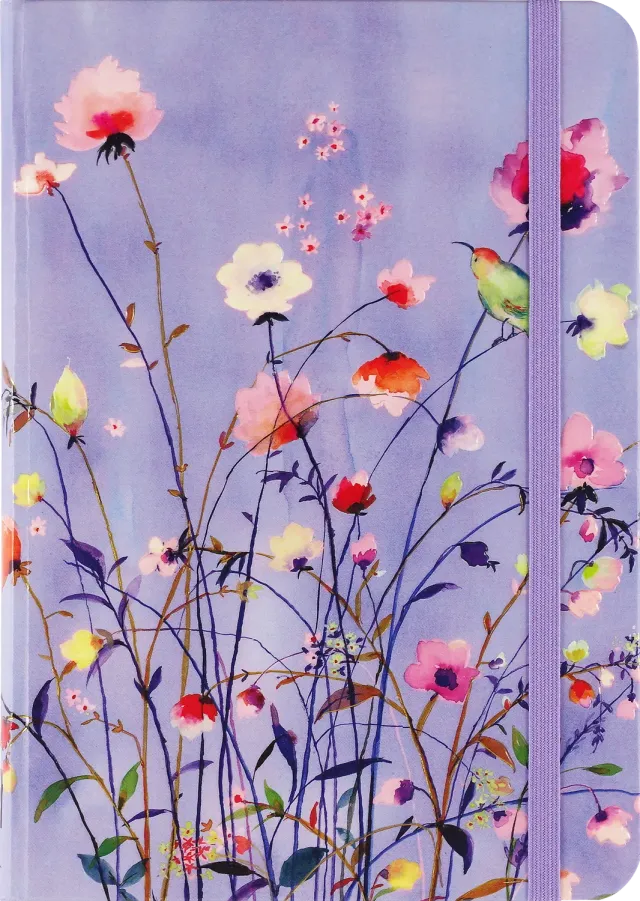 Peter Pauper Press Lavender Wildflowers notatbok lavendel linjert