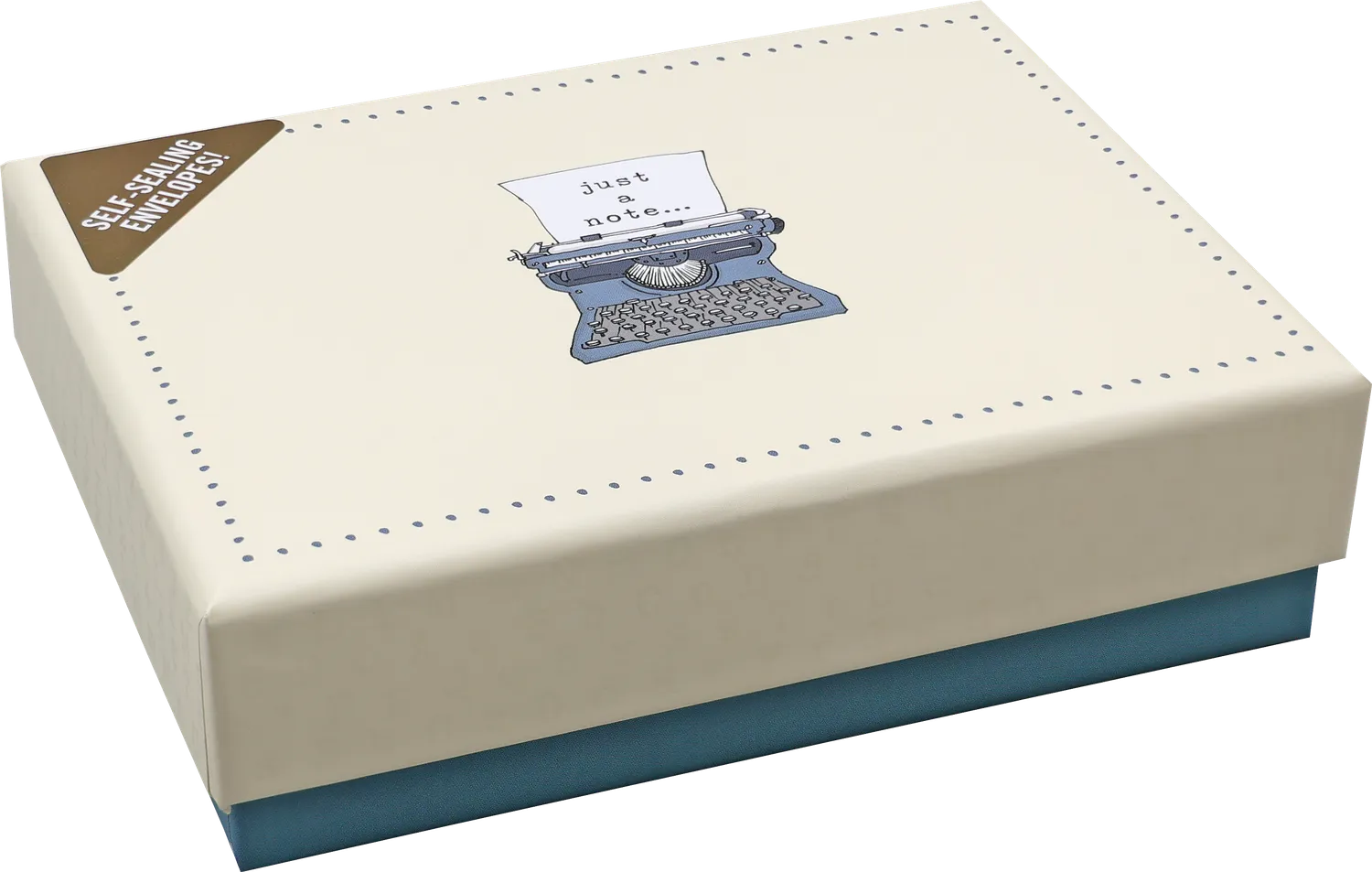 Peter Pauper Press Typewriter notatkort 14 stk blanke