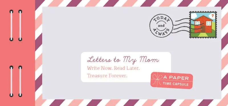Abrams & Chronicle Books Letters to My Mom brevbok gave