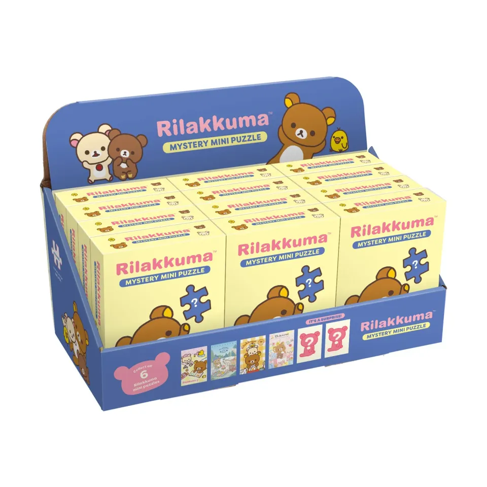 Chronicle Books Rilakkuma Mystery puslespill mini kawaii