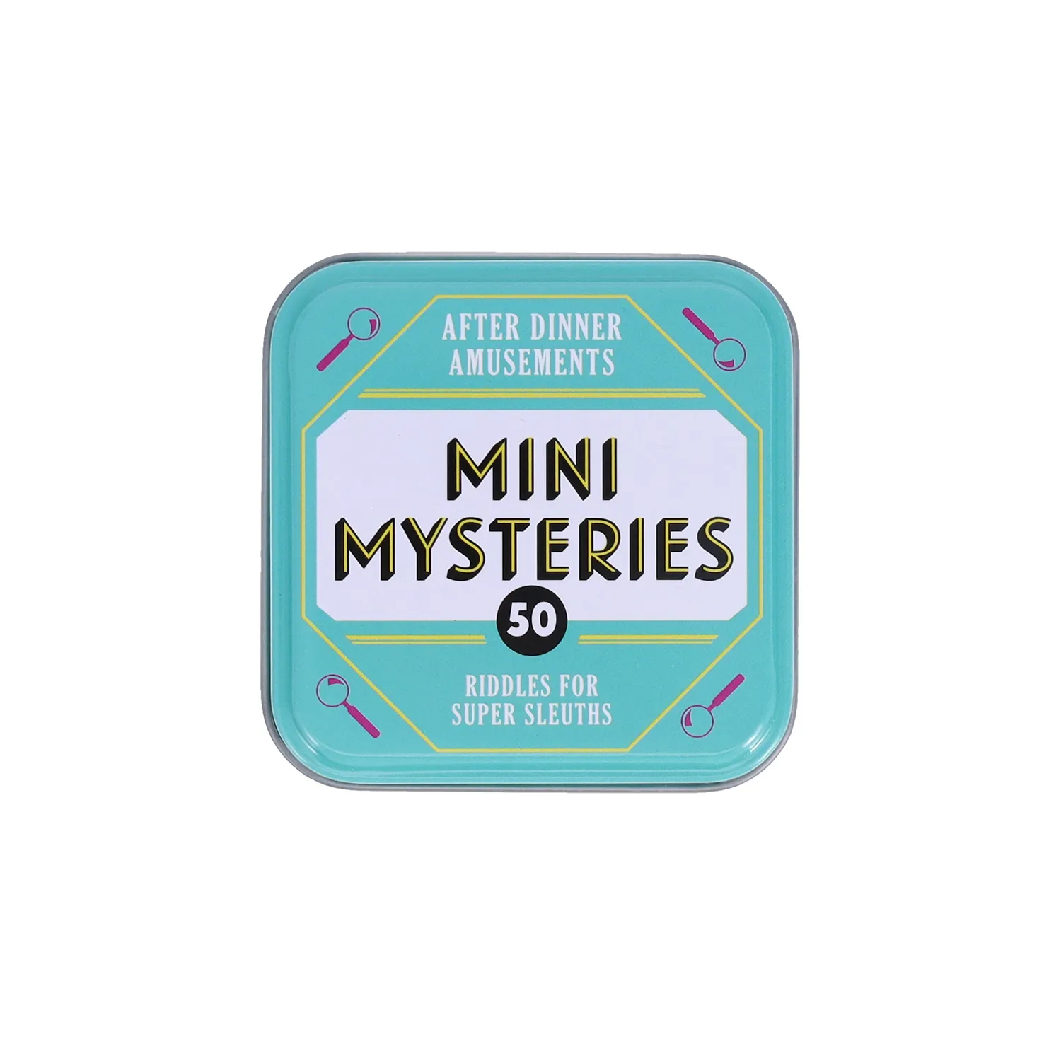 Abrams and Chronicle After Dinner Amusements Mini Mysteries spill