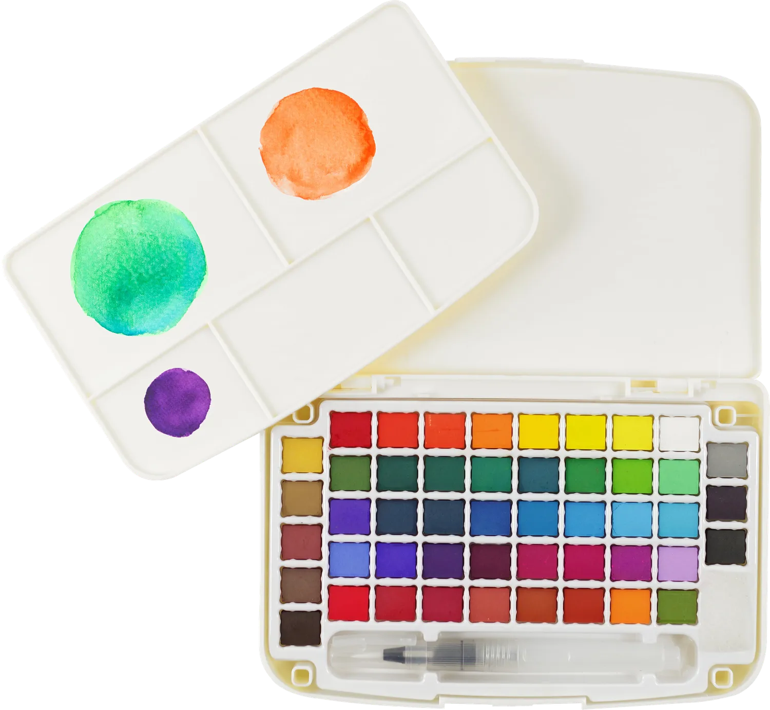 Peter Pauper Press Studio Series Watercolor Field Kit akvarellsett 48