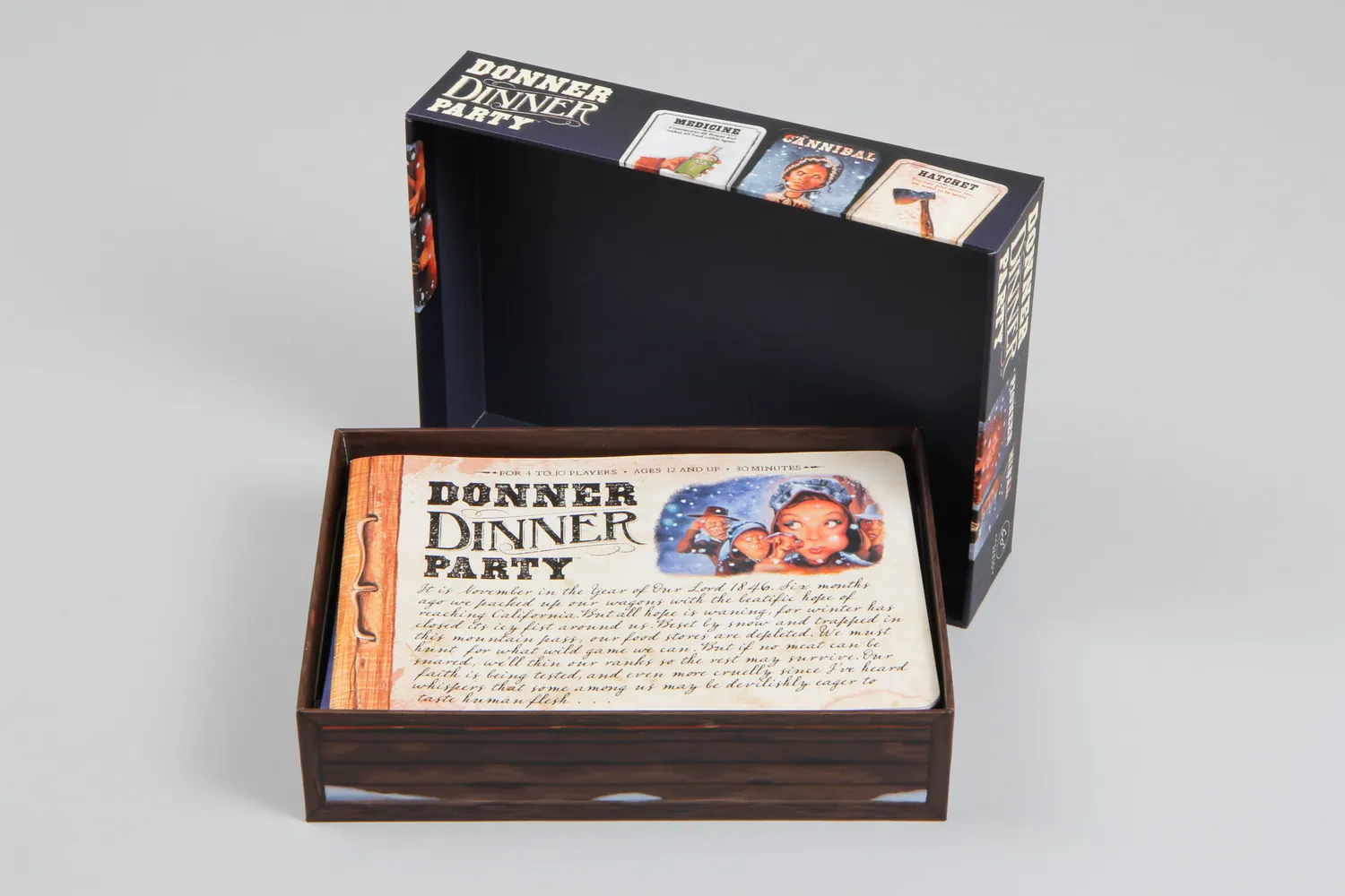Chronicle Books Donner Dinner Party selskapsspill bløff