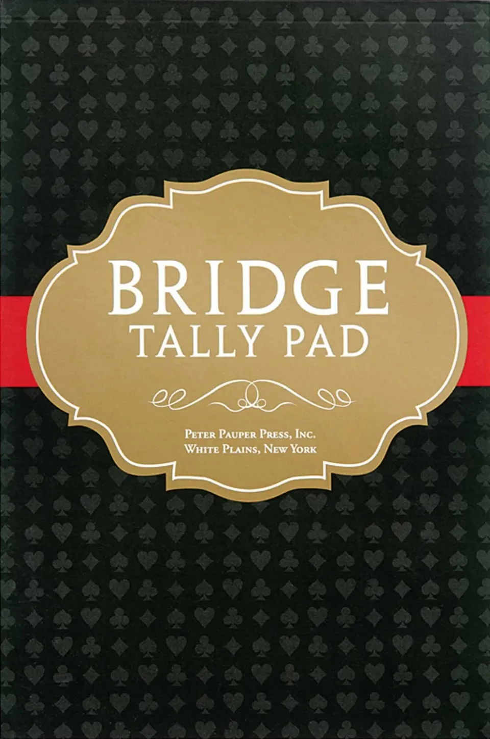 Peter Pauper Press Bridge Tally Pad bridgeblokk 50 ark