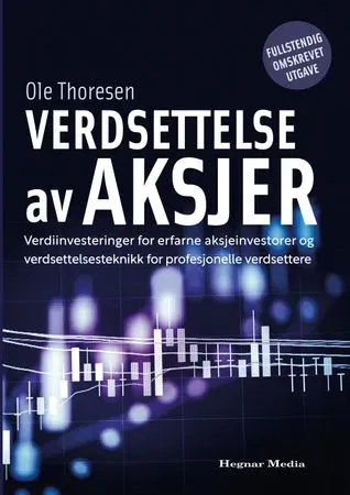 Bokia Verdsettelse av aksjer bok innbundet pent brukt