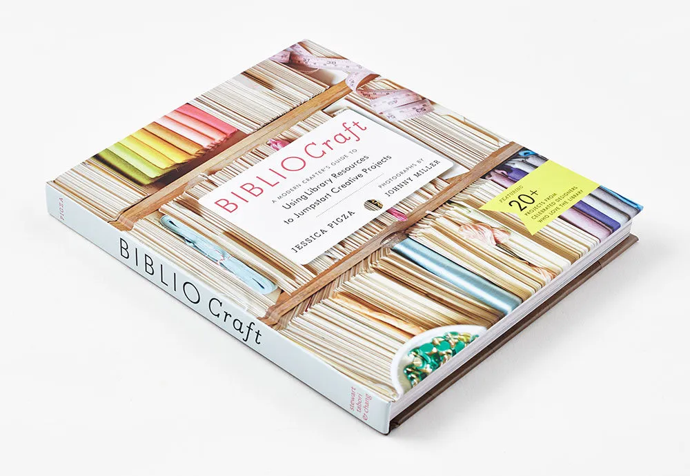 Jessica Pigza Bibliocraft innbundet hobbybok bibliotek-DIY