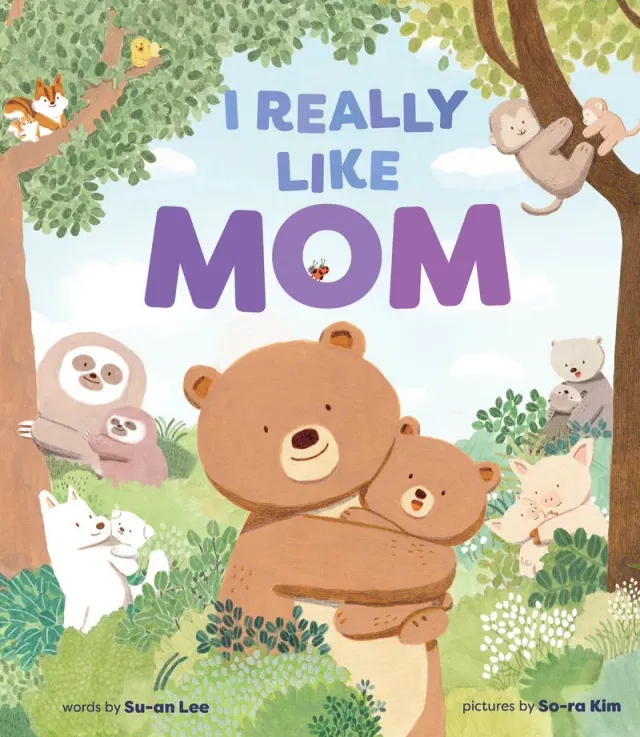 Abrams I Really Like Mom bildebok innbundet engelsk