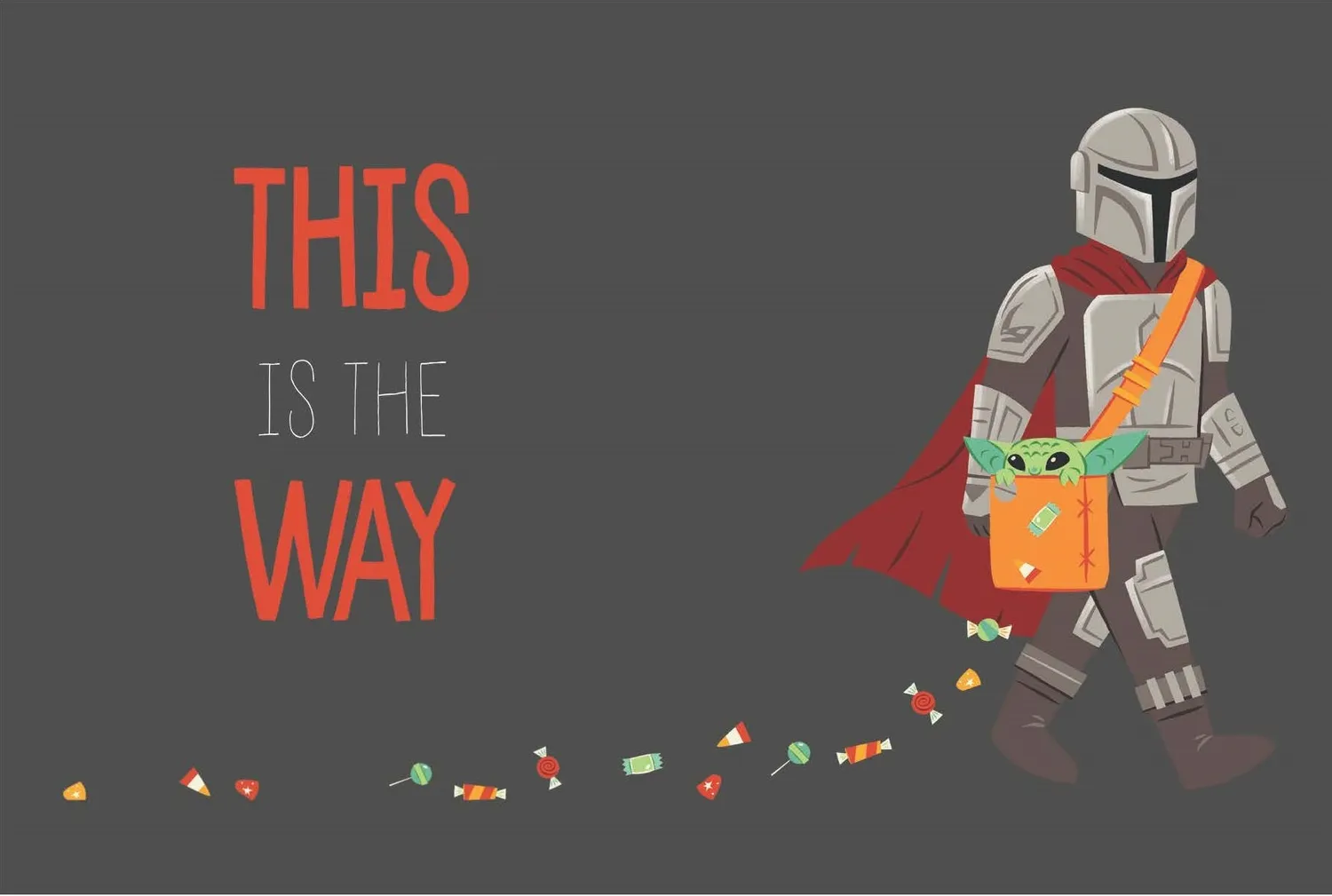 Star Wars I Find Your Lack of Candy Disturbing innbundet halloweenbok