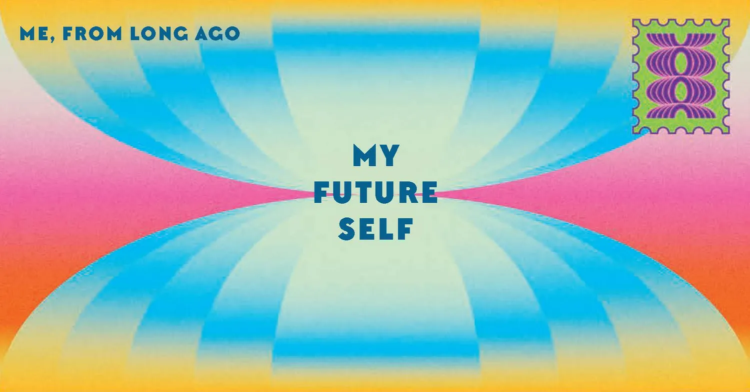 Inspired Letters Future Self postkortbok 12 brev