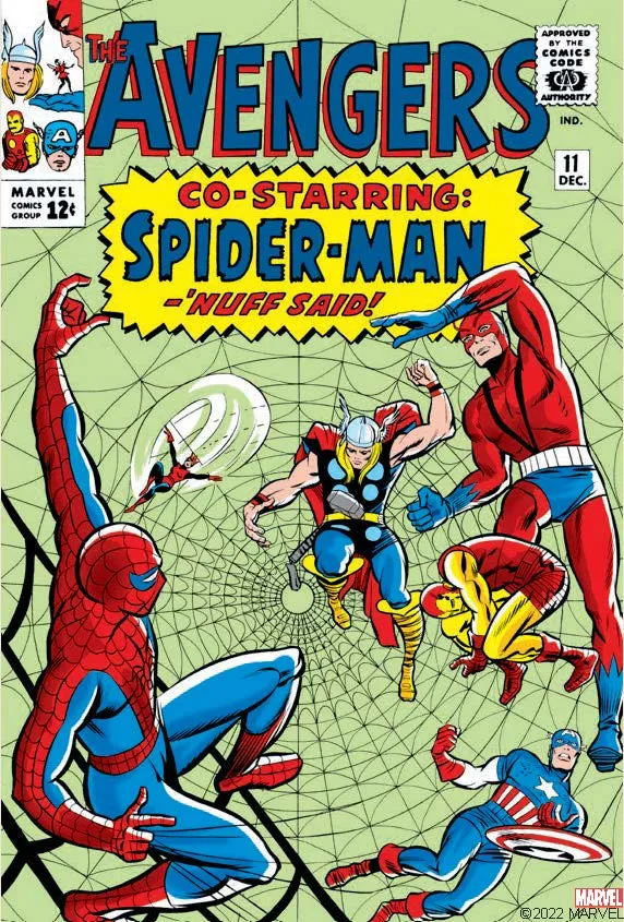 Marvel The Avengers 100 postkortbok samleboks tegneserie