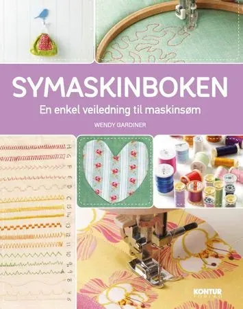 Bokia Symaskinboken pocket norsk hobby