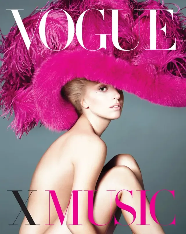 Abrams Vogue x Music innbundet fotobok popikoner
