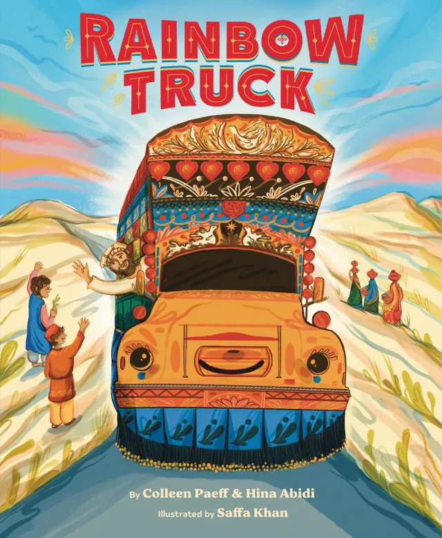 Chronicle Books Rainbow Truck innbundet bildebok