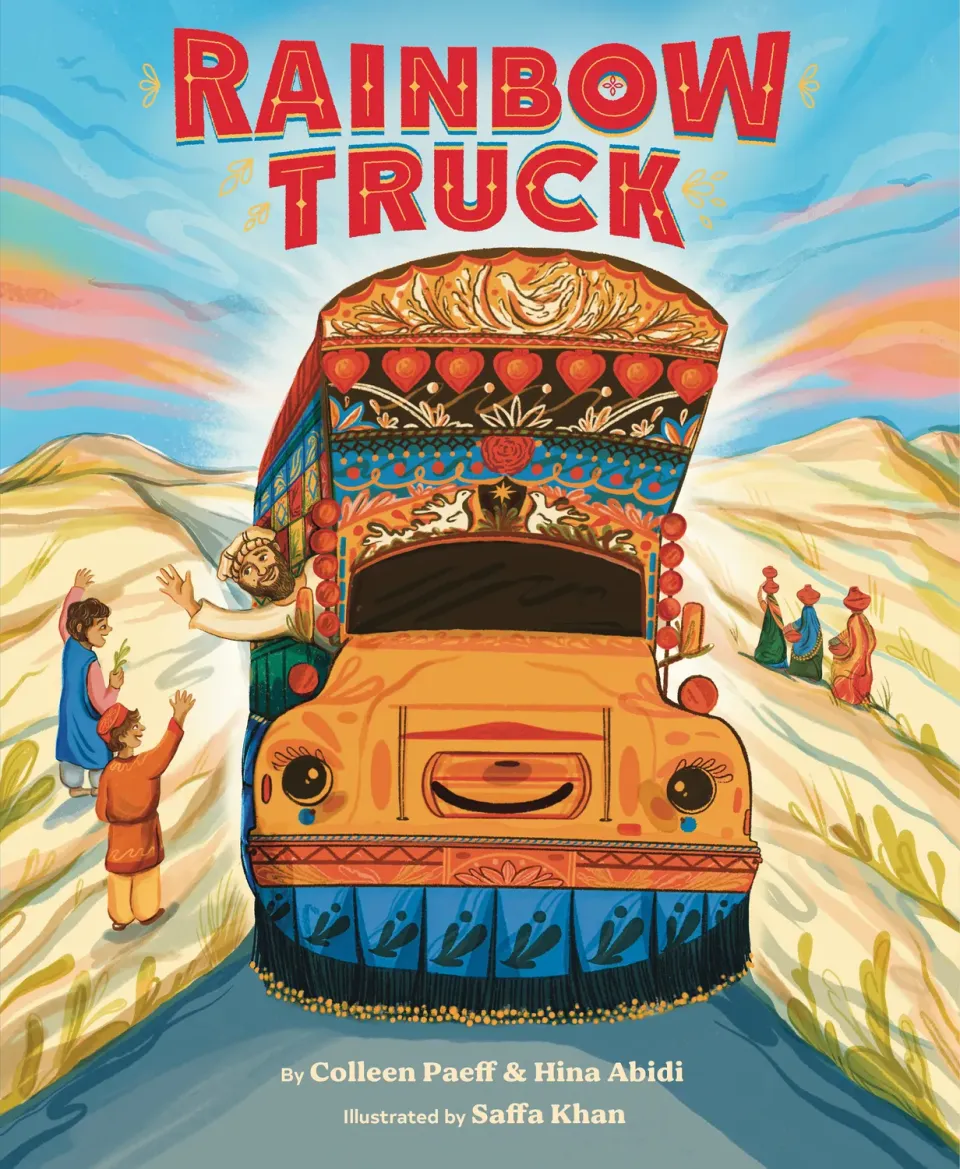 Chronicle Books Rainbow Truck innbundet bildebok