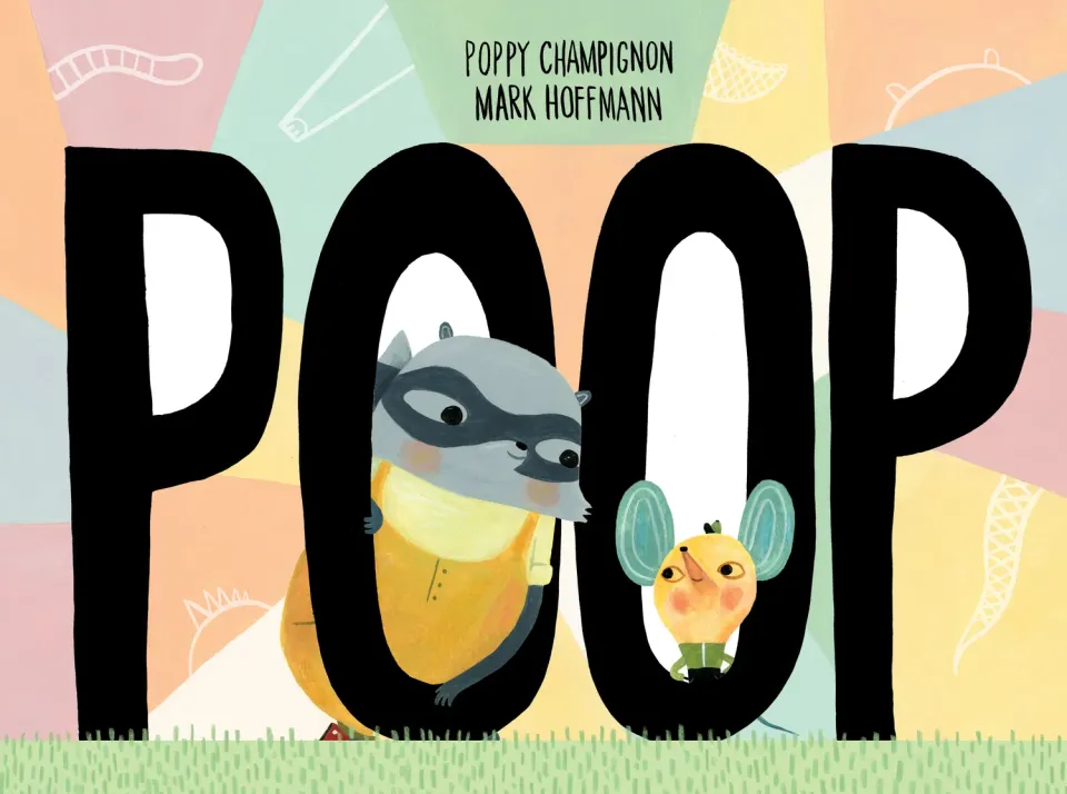 Abrams and Chronicle Poop innbundet barnebok humor