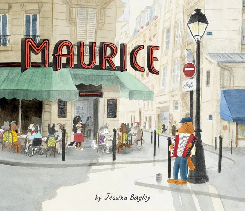 Chronicle Books Maurice innbundet barnebok Paris
