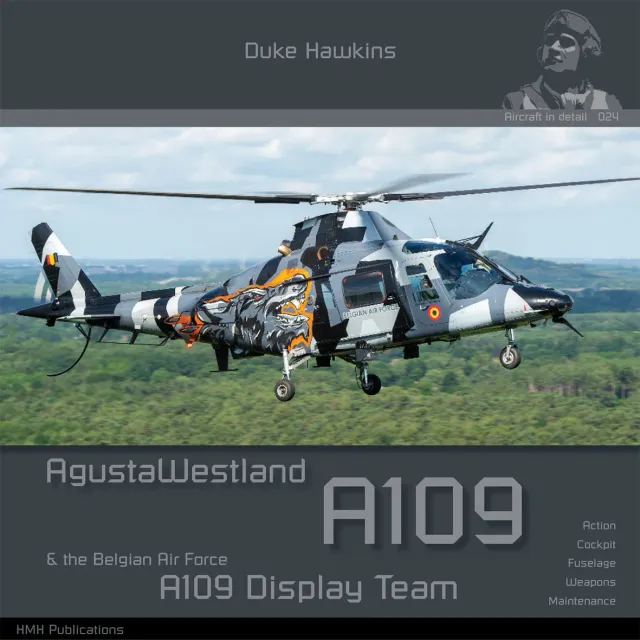 Duke Hawkins A109 helikopterbok walkaround