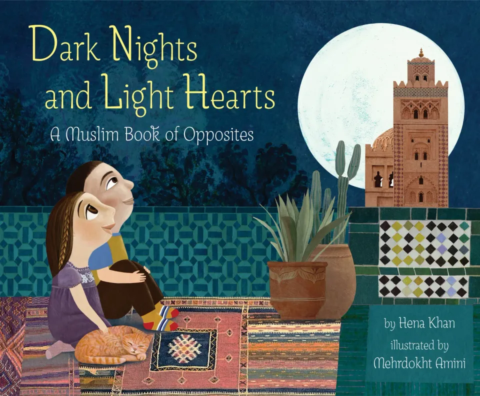 Hena Khan Dark Nights and Light Hearts bildebok innbundet