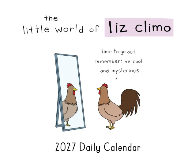 Chronicle Books The Little World of Liz Climo 2027 kalender rivekalender