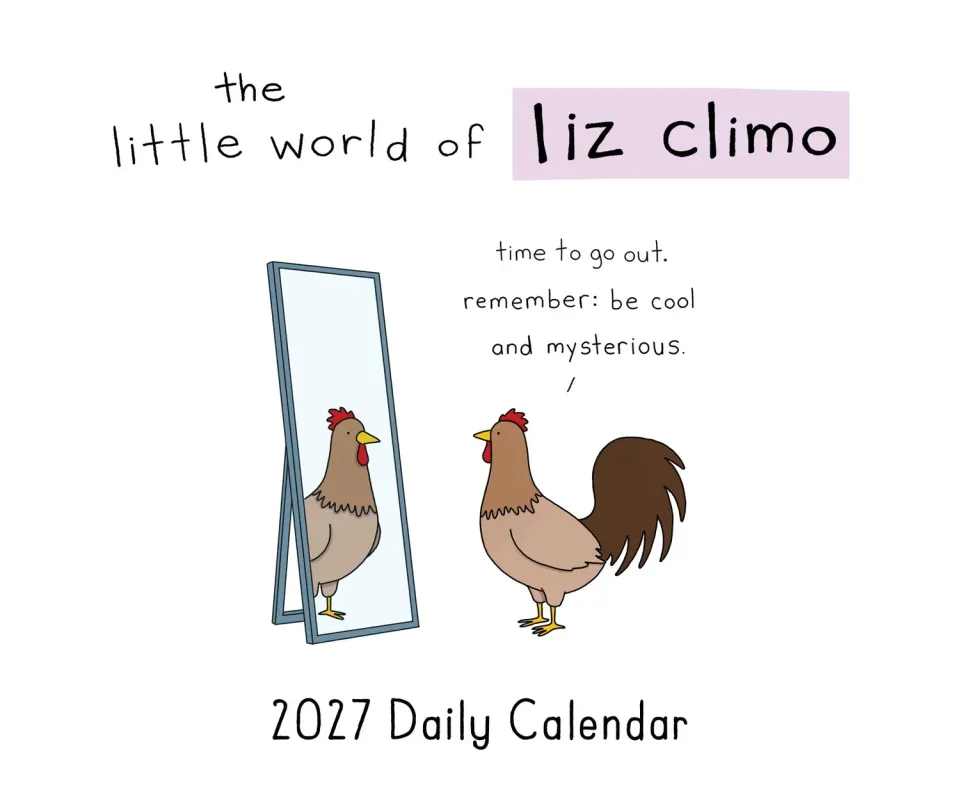 Chronicle Books The Little World of Liz Climo 2027 kalender rivekalender
