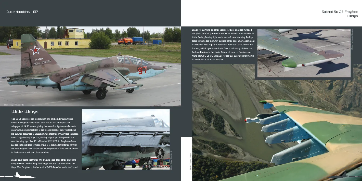 Duke Hawkins Sukhoi Su-25 Frogfoot bok pansret
