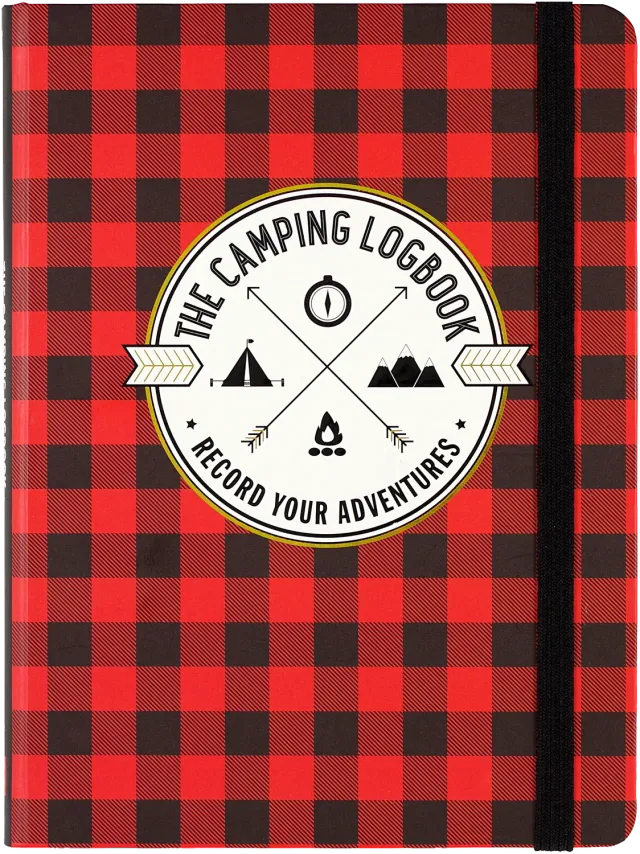 Peter Pauper Press The Camping Logbook loggbok 160 sider camping