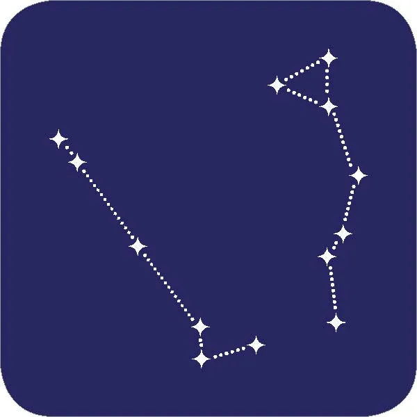 On-the-Go 50 Constellations kort stjernekikking boks