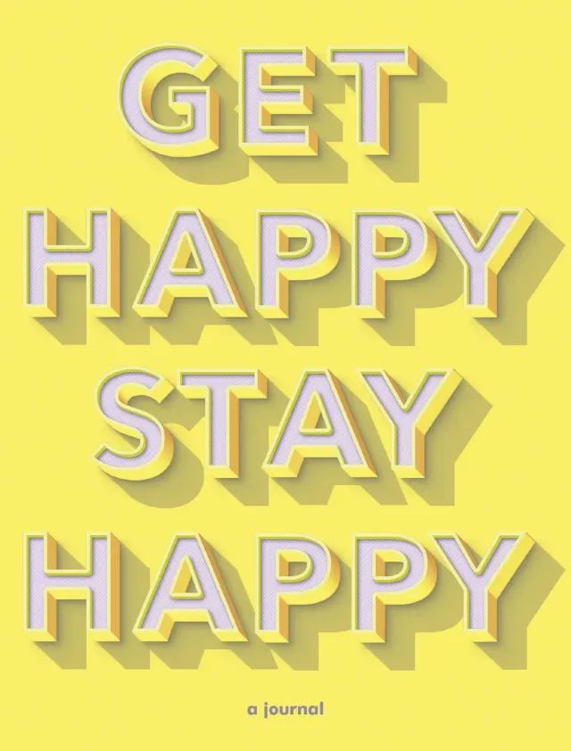 Chronicle Get Happy Stay Happy dagbok journal