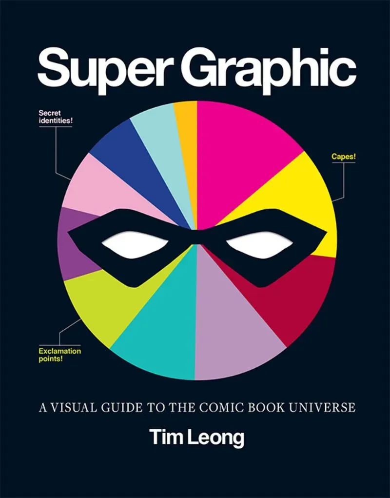 Super Graphic pocketbok tegneserieguide illustrert