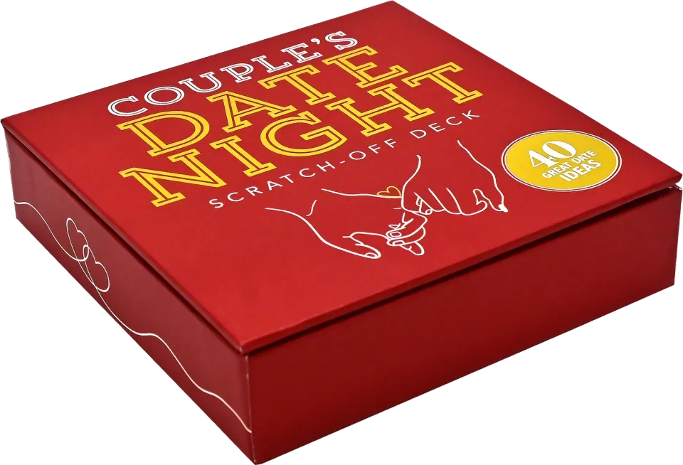Peter Pauper Press Date Night skrapekort 40 stk par