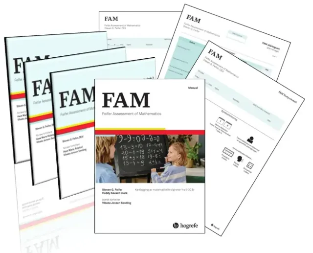 Hogrefe FAM startkit mattetest nevropsykologisk