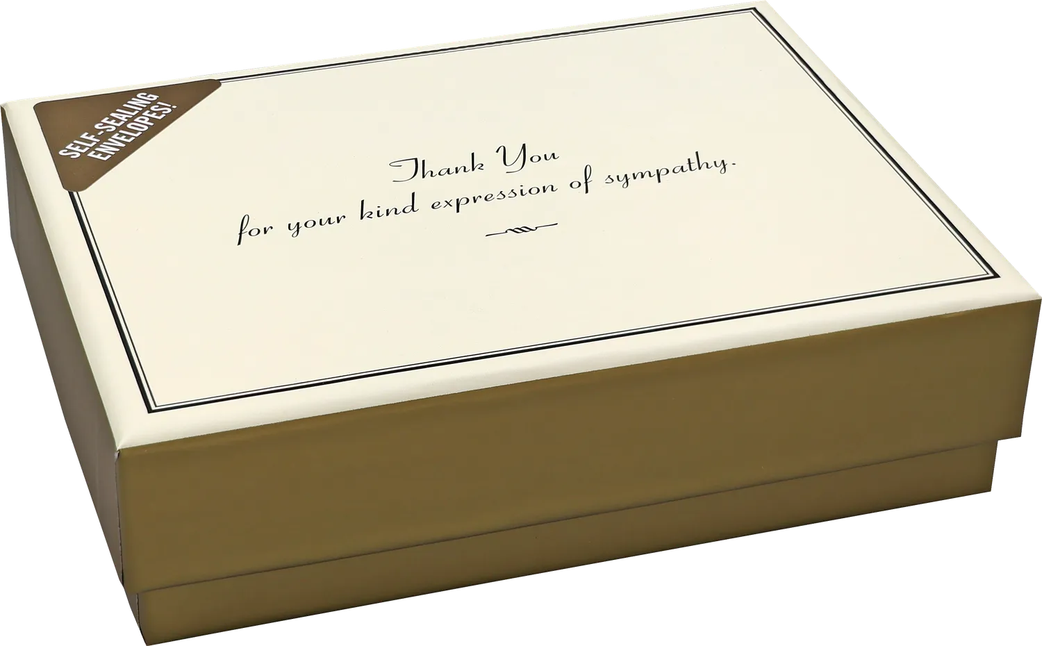 Peter Pauper Press Sympathy Thank You Notes takkekort 14 stk lin