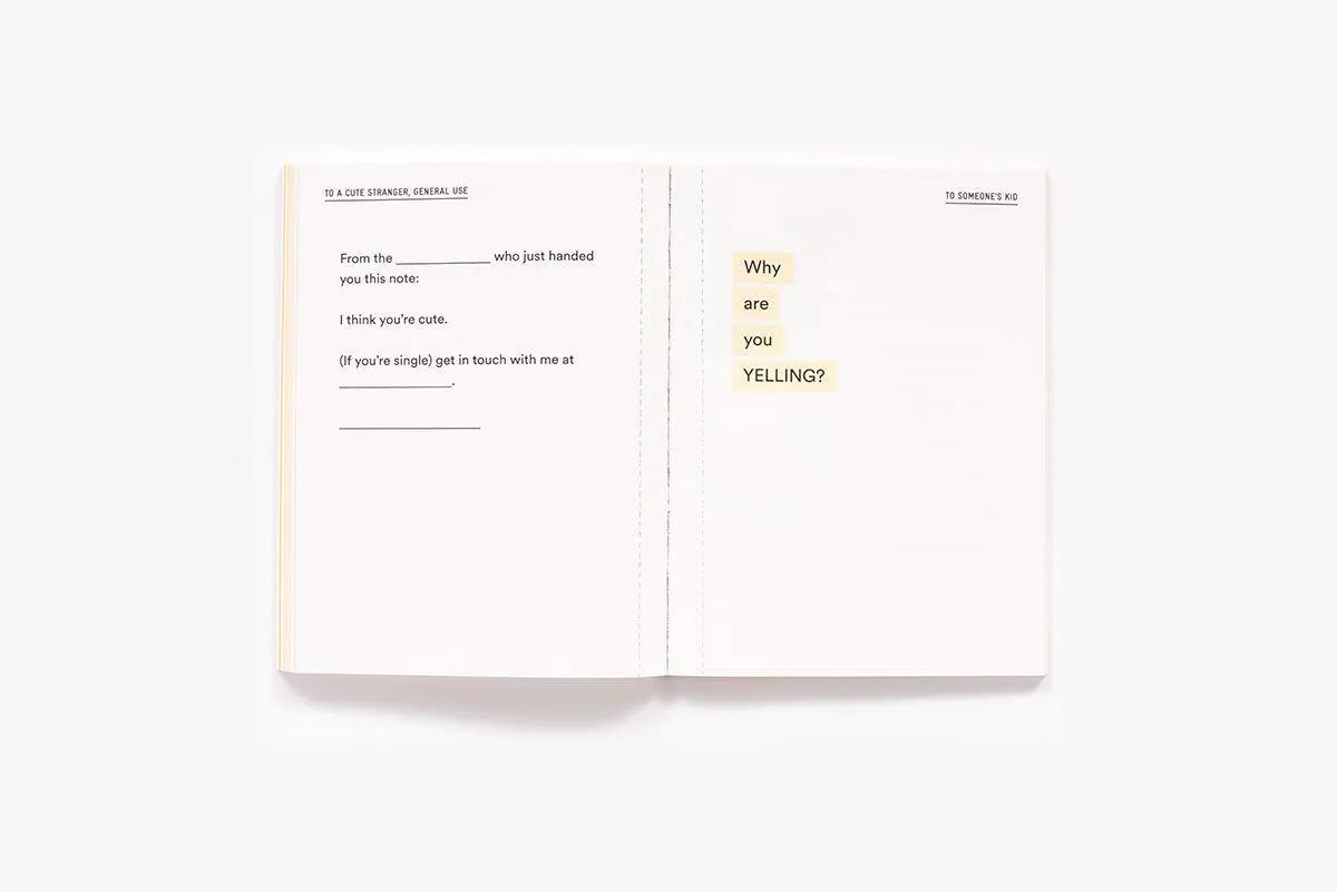 Laura Olin Form Letters pocketbok fyll-inn brev