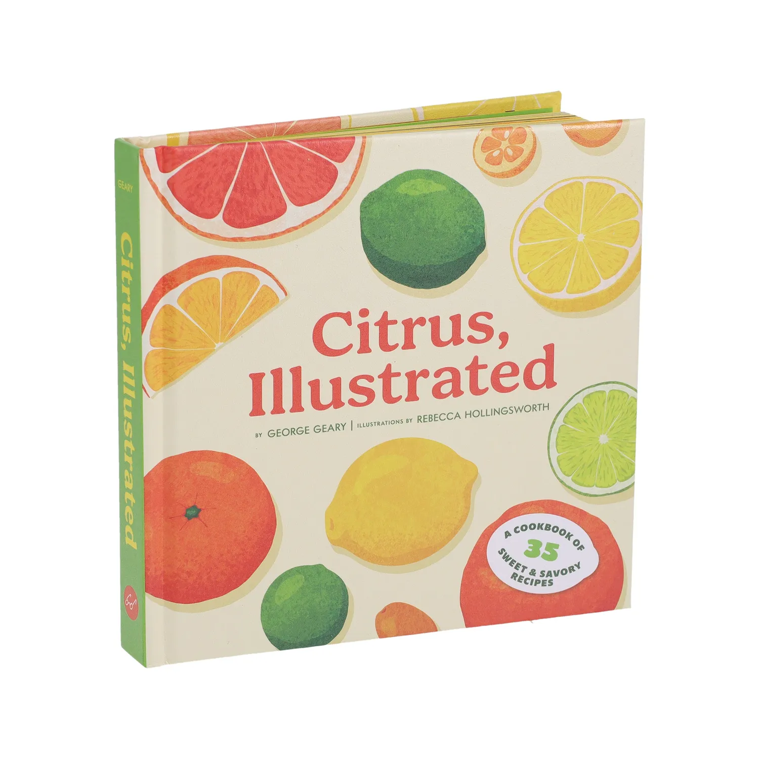 Chronicle Books Citrus Illustrated kokebok innbundet