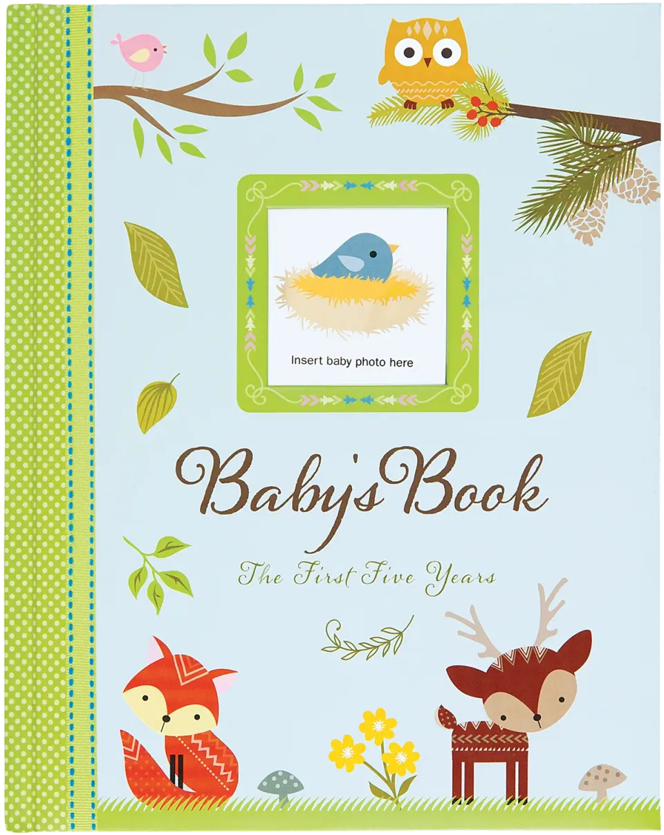 Peter Pauper Press Woodland Friends babybok 5 år