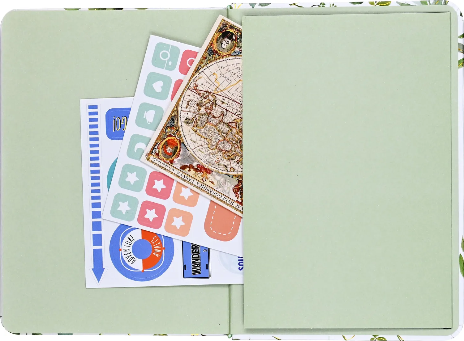 Peter Pauper Press Eucalyptus journal notatbok linjert