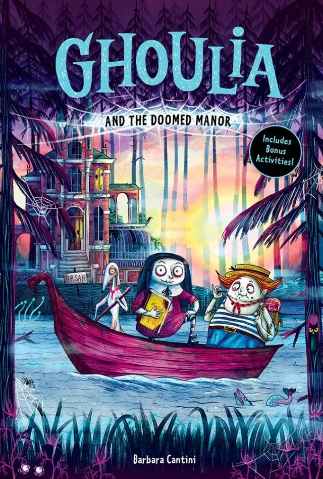 Abrams and Chronicle Ghoulia Doomed Manor 4 barnebok innbundet